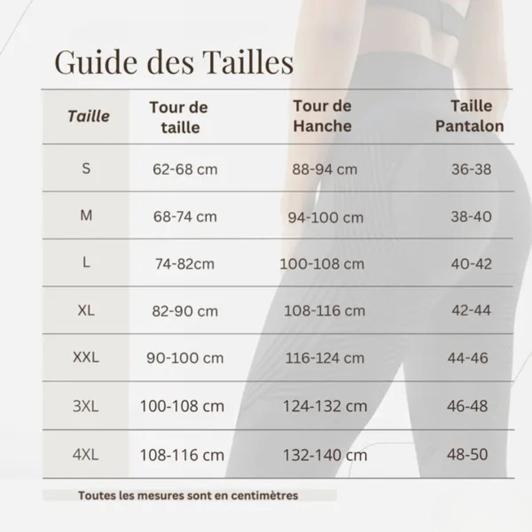 Legging gainant anti-cellulite