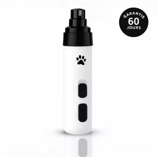 Lime électrique silencieuse pour griffes d’animaux