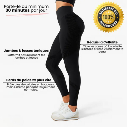 Legging gainant anti-cellulite