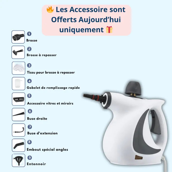 Nettoyeur Vapeur Multifonction